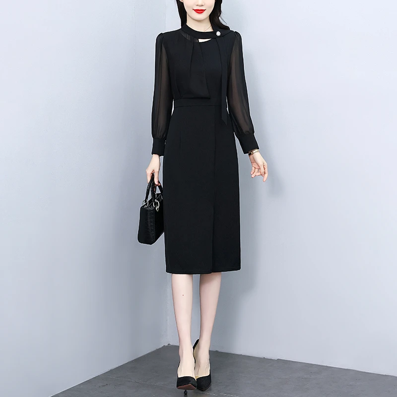 2025春夏季新款时尚洋气收腰显瘦气质高定轻奢高端上档次A字裙女