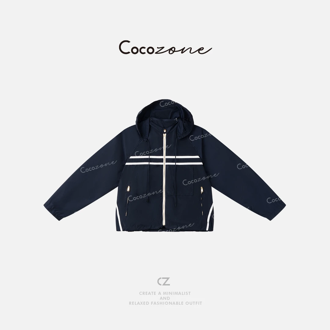 COCO ZONE 刘一一 “高定皮肤衣”层次感简约气质外套CD2A1249