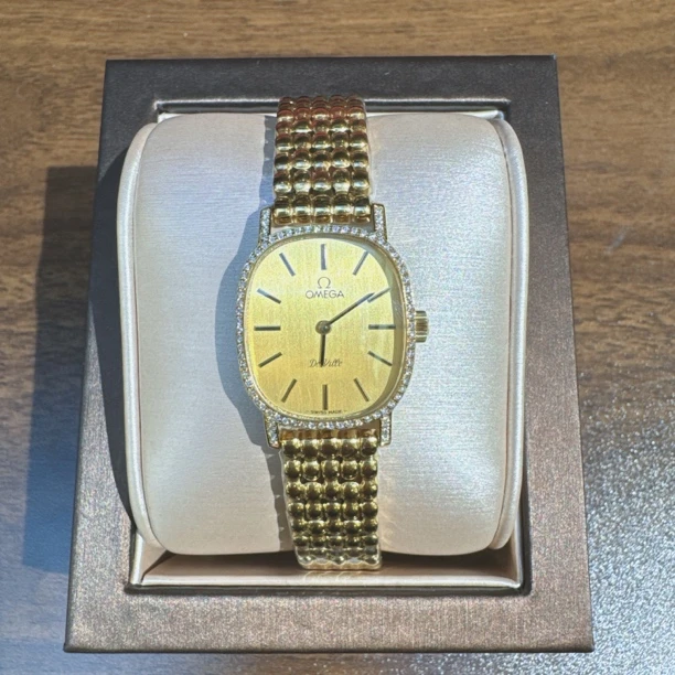 95新 Omega/欧米茄 大欧米茄305-6手动后钻赠表带手链