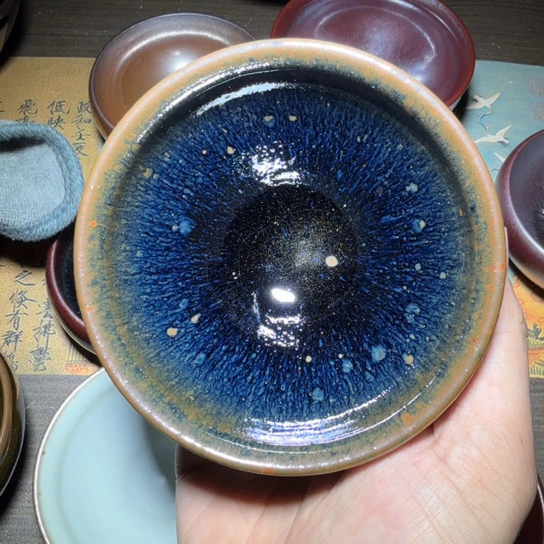 风***滴建盏龙窑柴烧手工