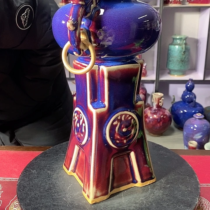 瓷片中国神垕精品钧瓷