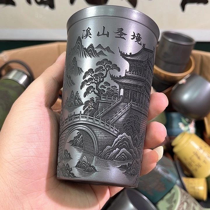 茶杯紫砂全手工紫砂主人杯