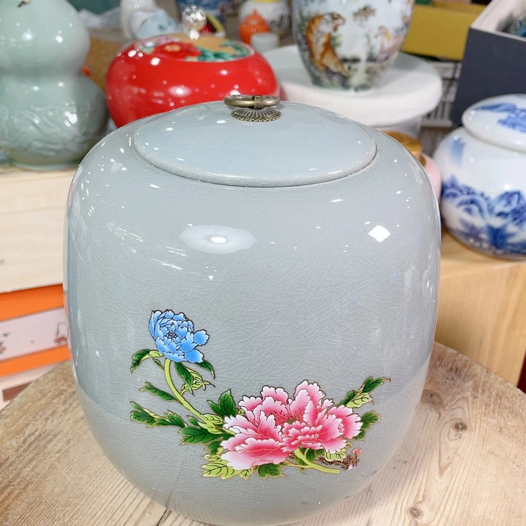 【闪购商品】罐陶瓷茶叶罐密封罐