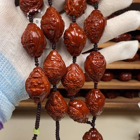 吊坠橄榄核逐**跑橄榄核手串