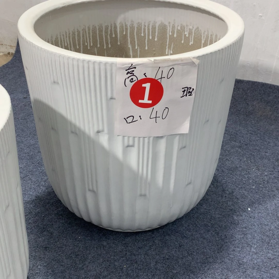 高温陶瓷花盆微瑕