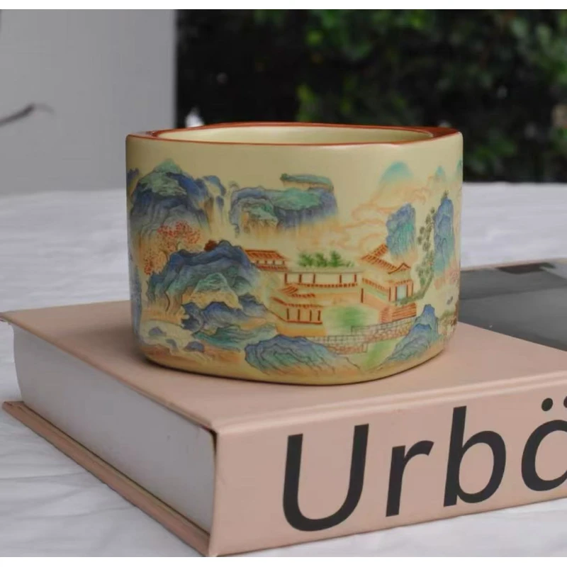 汝窑四方器型主人茶杯茶器G1735