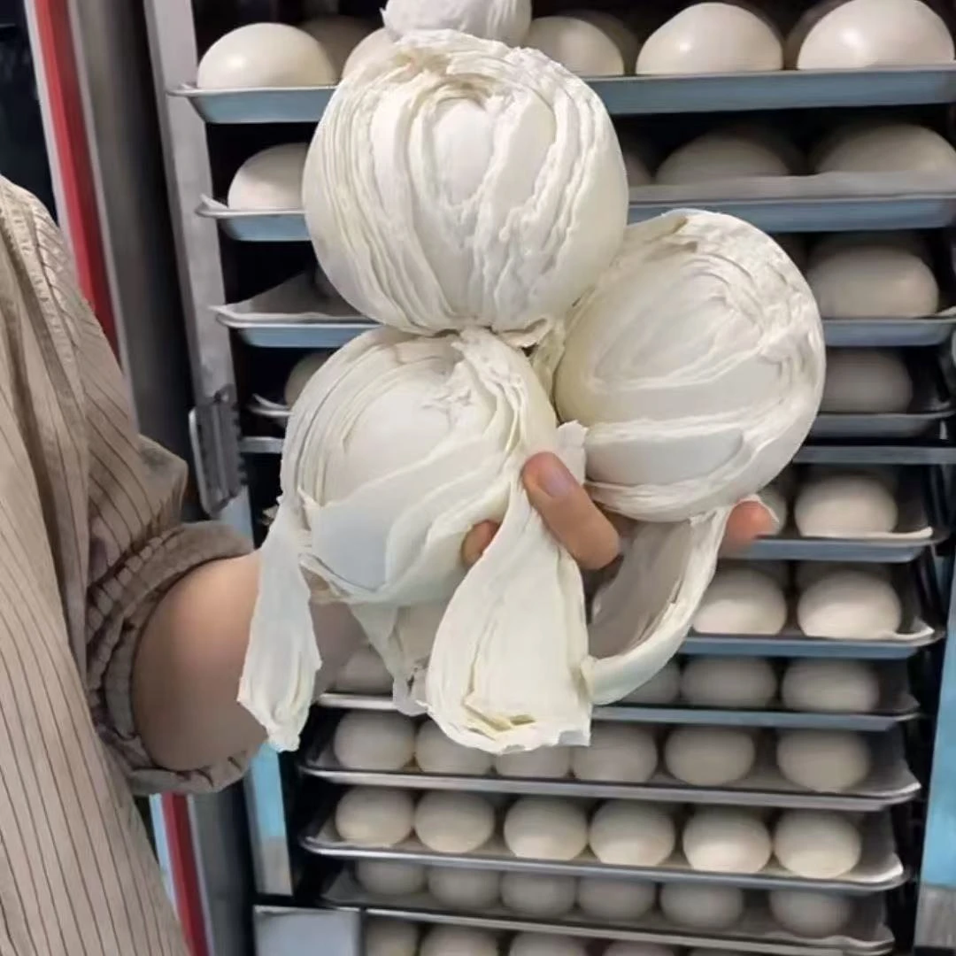 山东特色手工手撕戗面千层老面馒头加热即食早餐现做现发