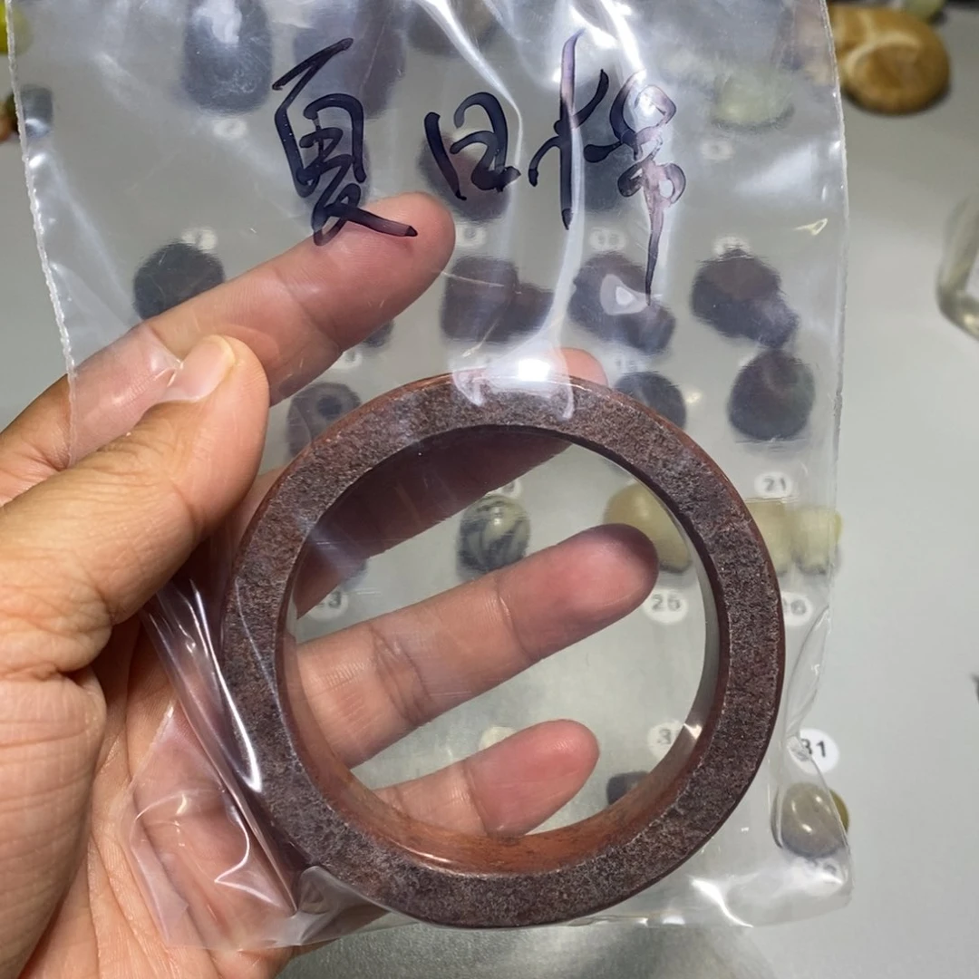 岫岩河磨玉（透闪石质玉）未镶嵌颈饰夏*棉