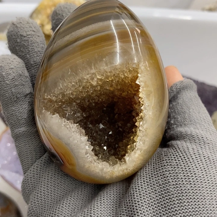 珠宝半成品紫晶未镶嵌