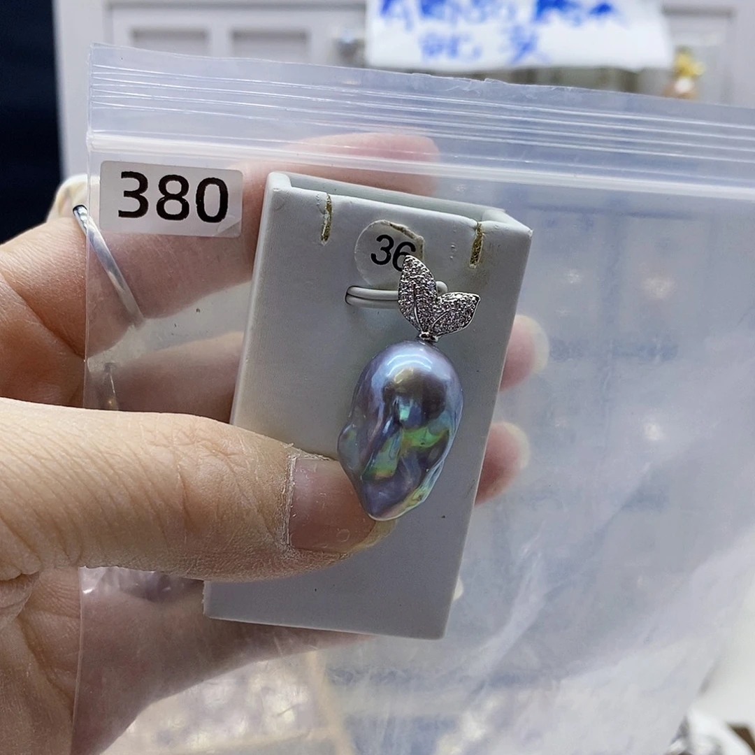 颈饰合金淡水珍珠