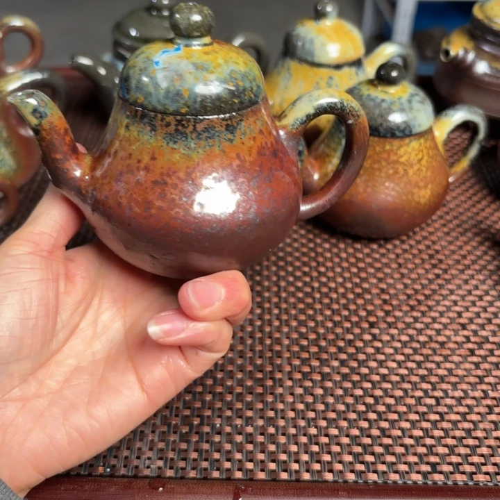 紫砂茶杯回*锔钉思亭170 C