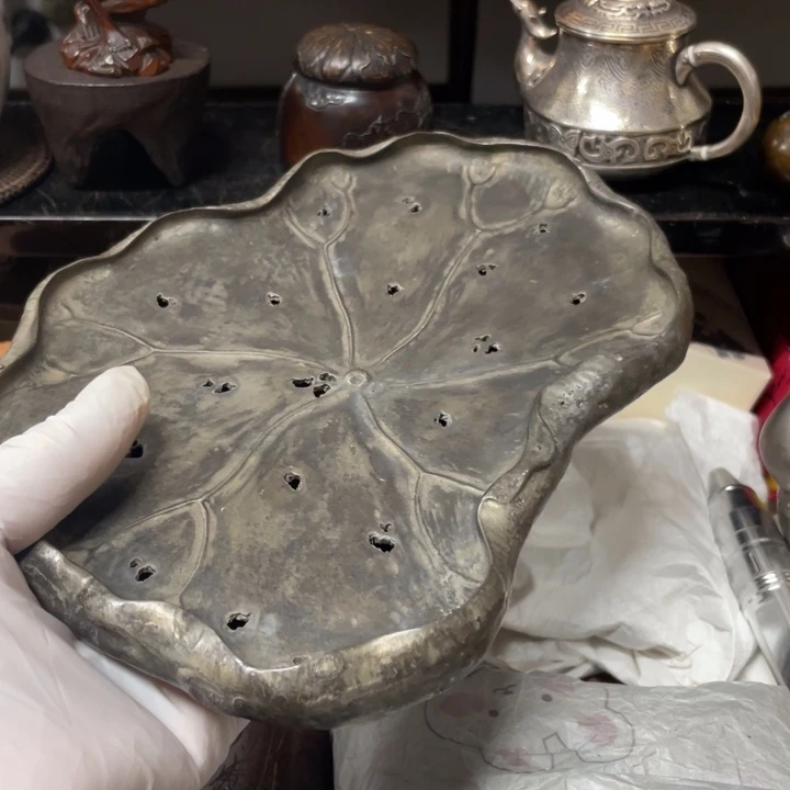 锡中古工艺品摆件