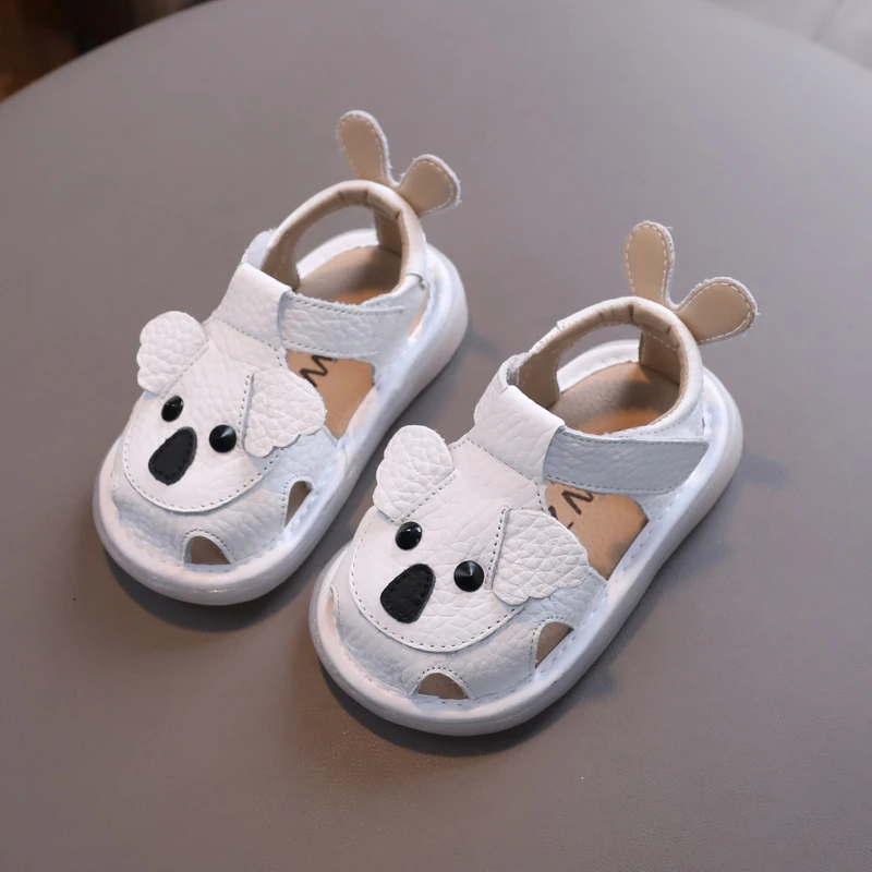卡通动漫纯色防滑透气童鞋学步鞋夏季鞋子女童婴儿鞋软底凉鞋