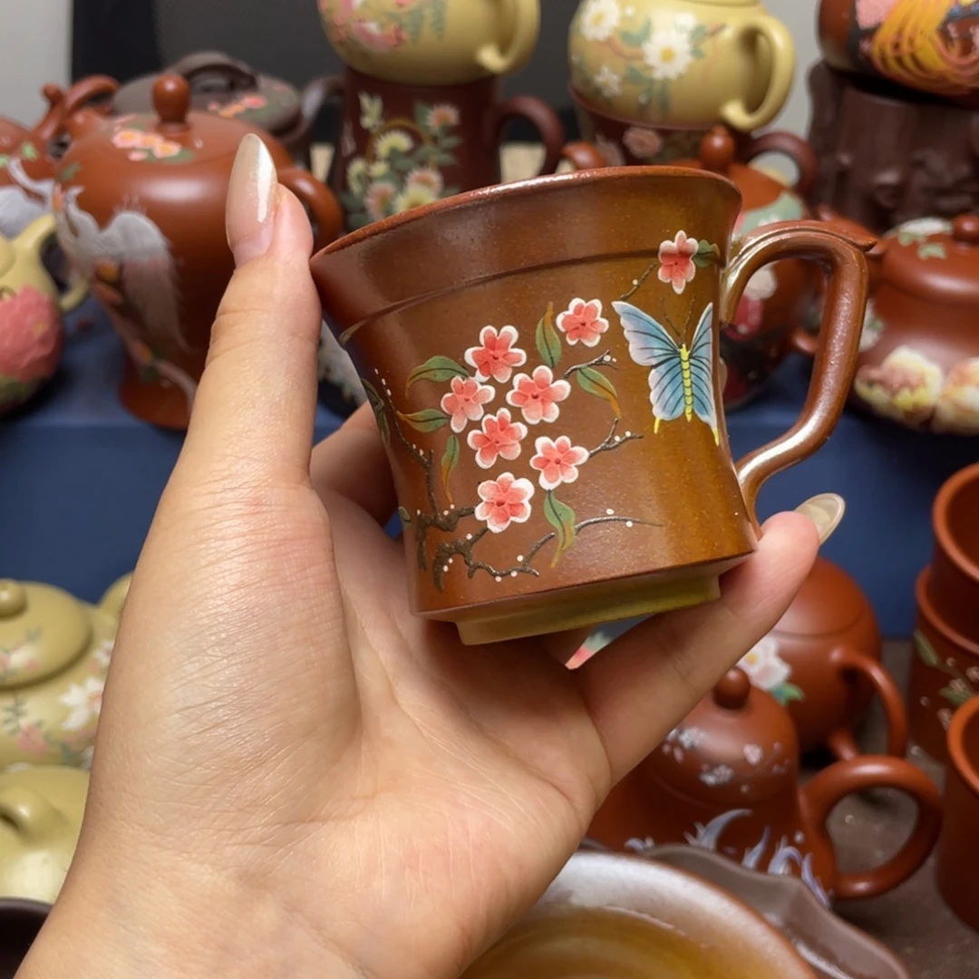 紫砂茶杯紫砂主人杯140c