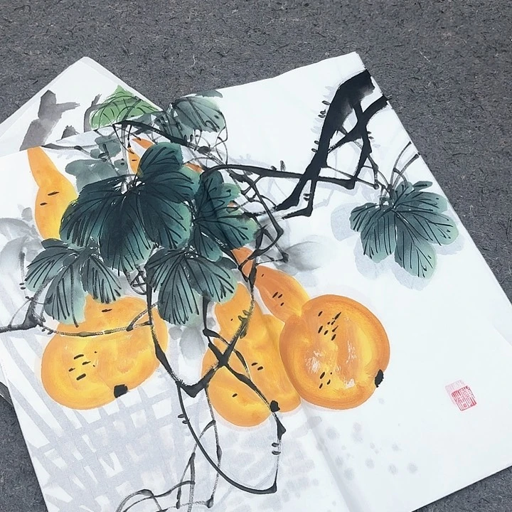 国画无毛或被短柔毛