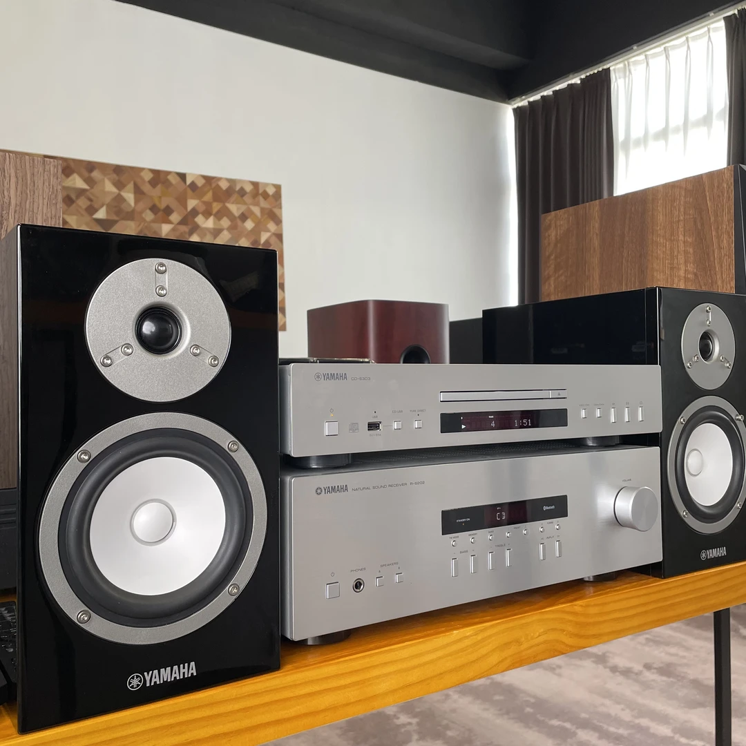 （雅马ha）BP-301官配，经典小白盆HIFIhifi音响发烧级一发烧级音箱