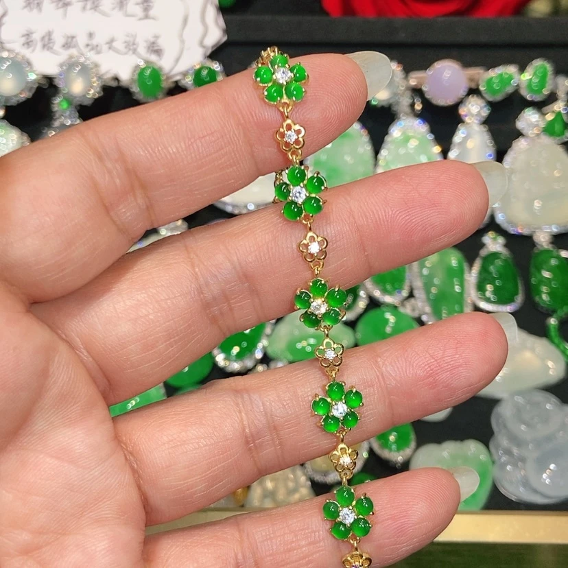 【闪购商品】未镶嵌手链翡翠天然翡翠