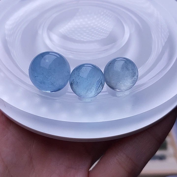 水晶天然水晶定制打孔不退不换未镶嵌