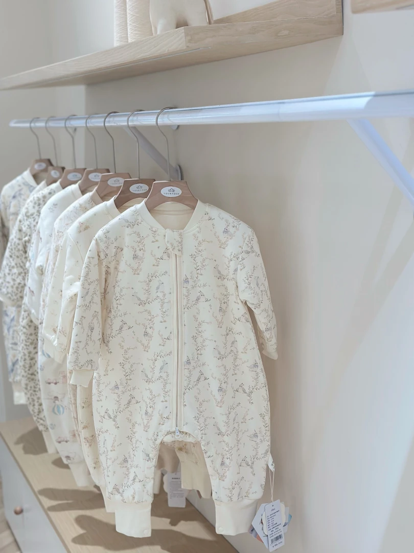 婴幼儿服饰童装恒温棉舒适分腿睡袋40g薄棉