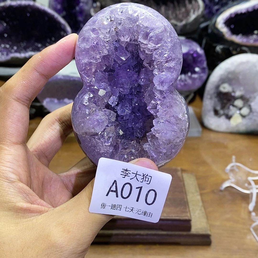 未镶嵌大型摆件（非配饰）紫晶