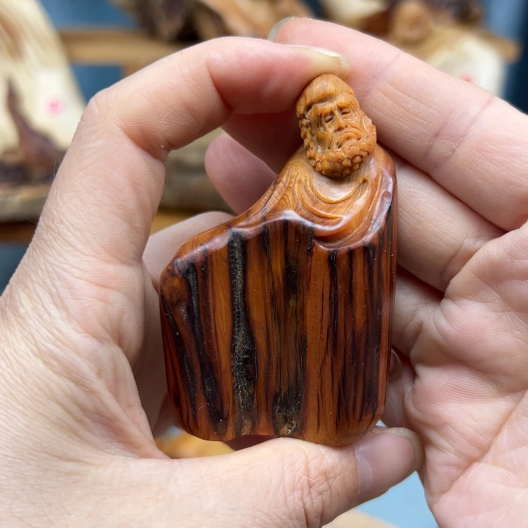 柏木崖柏木摆件手把件69