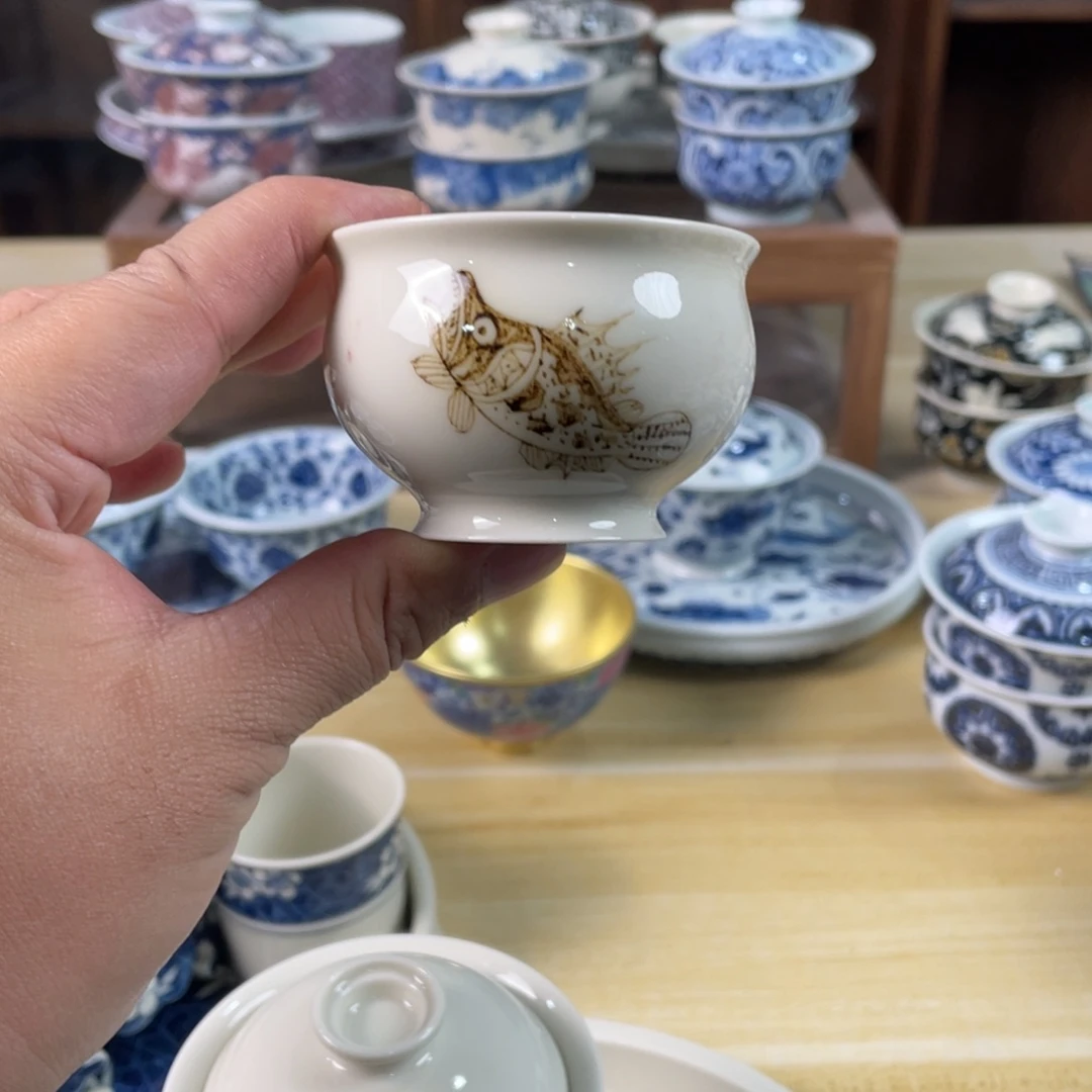 景德镇手工手绘茶具