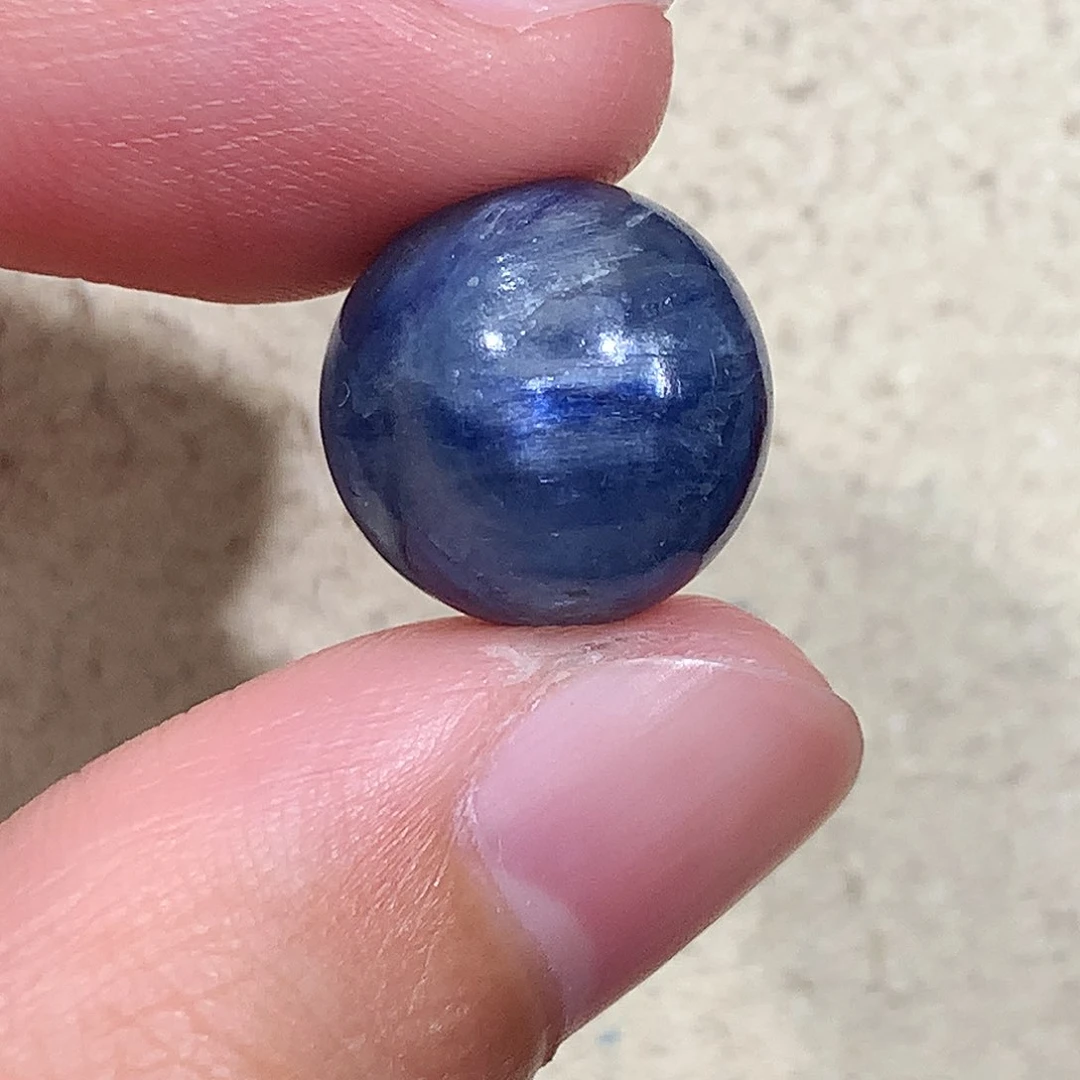 无非金属蓝晶单珠