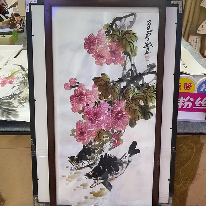 国画张圣敏先生纯手绘作品