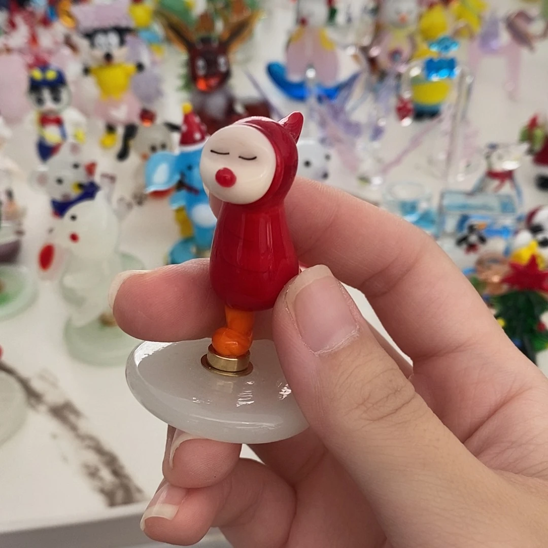 琉璃手工艺品林*旋转