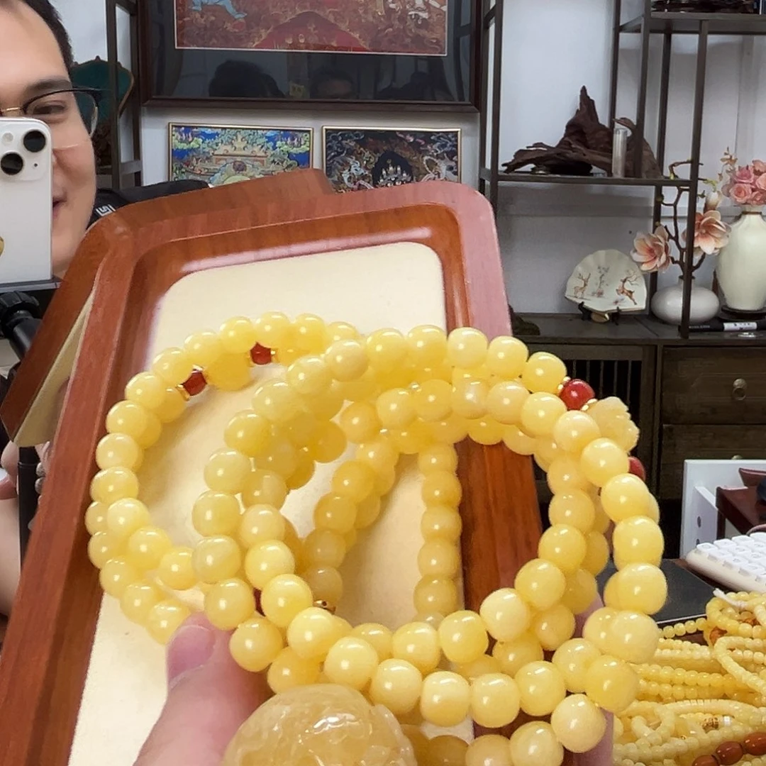 未镶嵌琥珀珠宝奇石轻*浅