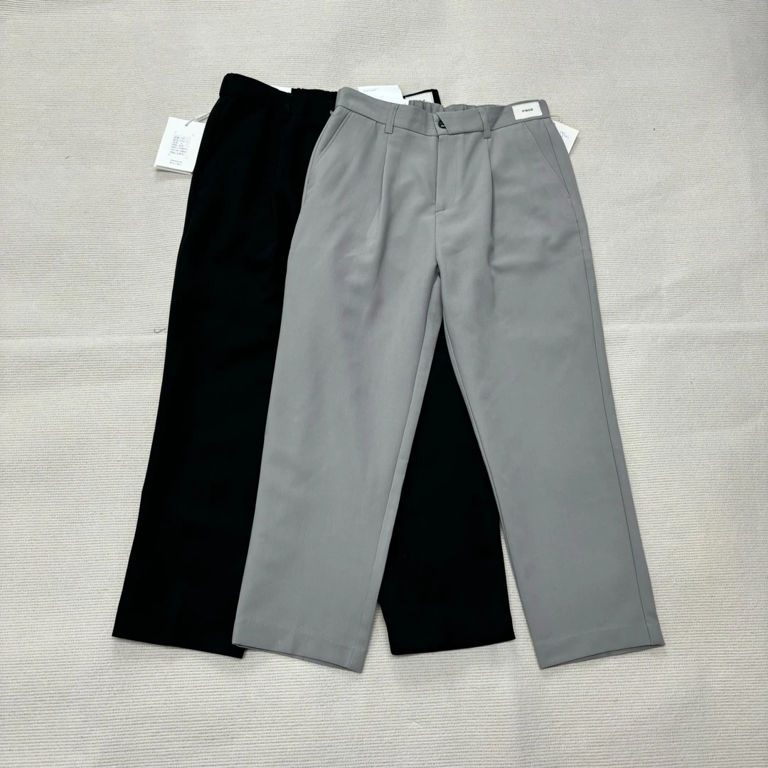 高品质商场货 男士垂感西裤春夏潮流轻熟韩风痞帅休闲裤101