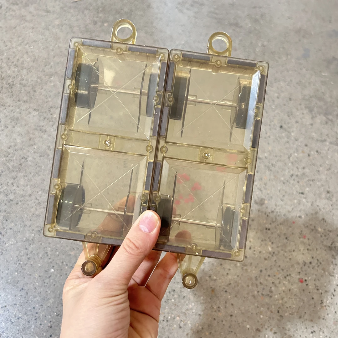 磁力小车随机4个大自然磁力片儿童玩具强力磁贴片彩窗磁力积木