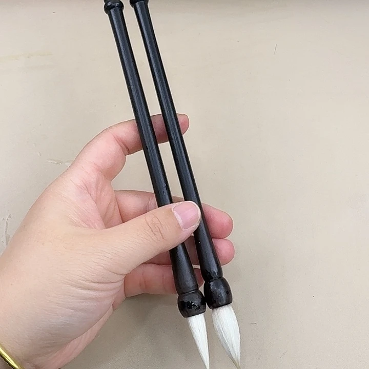 高货毛笔纯羊毫3.0出风两只