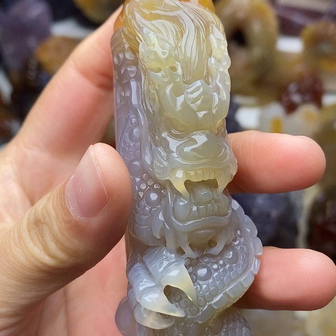 玛瑙/玉髓未镶嵌挂件