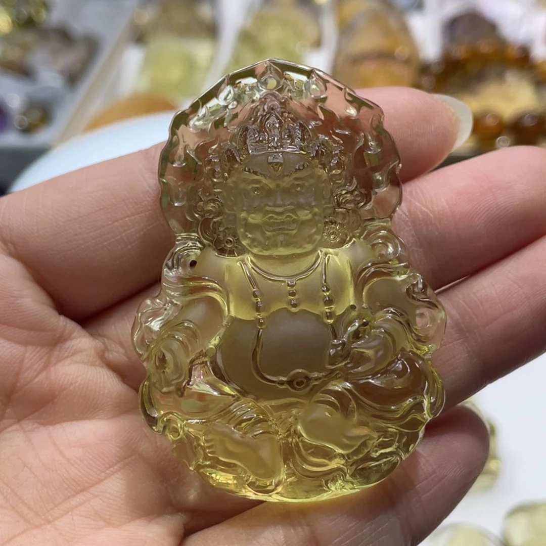 水晶颈饰未镶嵌拦***砍定制