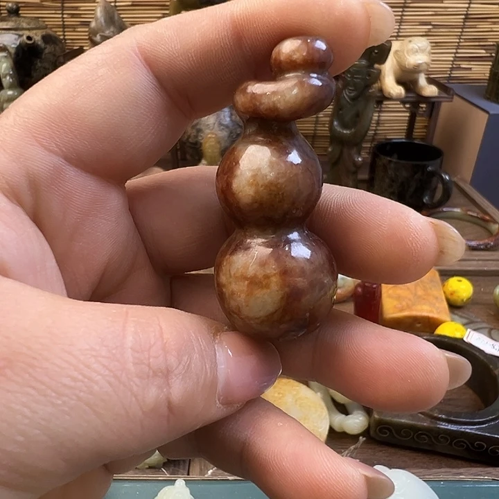 和田玉（糖玉）未镶嵌车挂