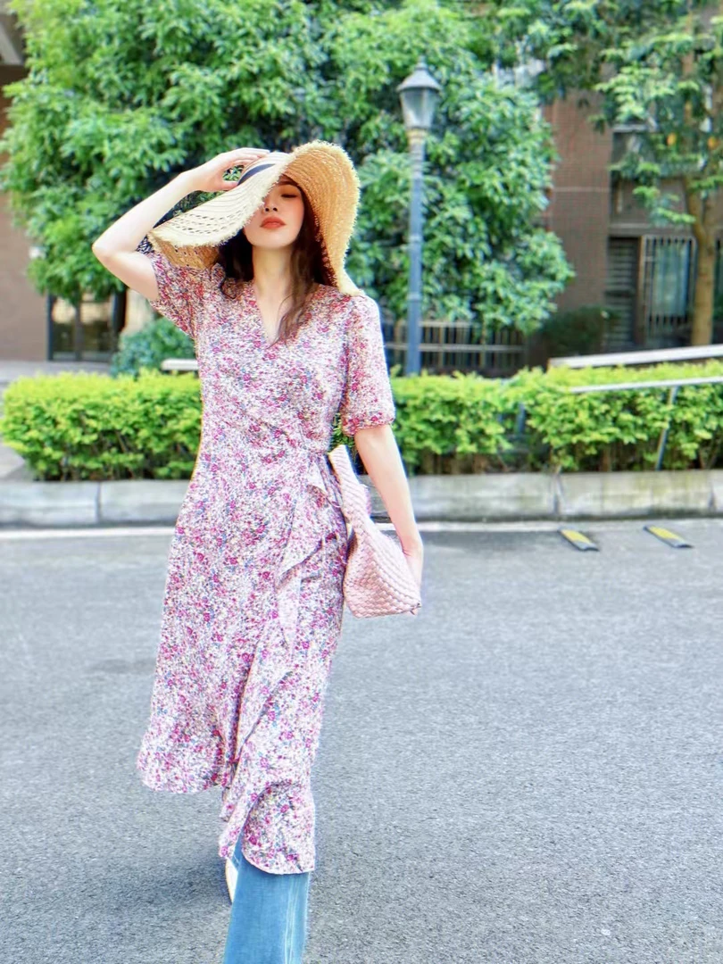 玛丝恩迪茶歇裙收腰款