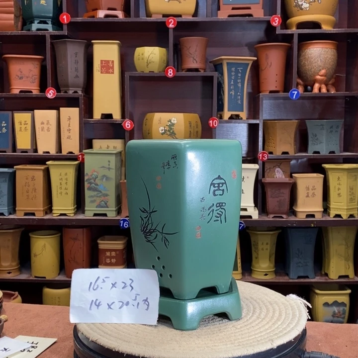 紫砂花盆紫砂艺术