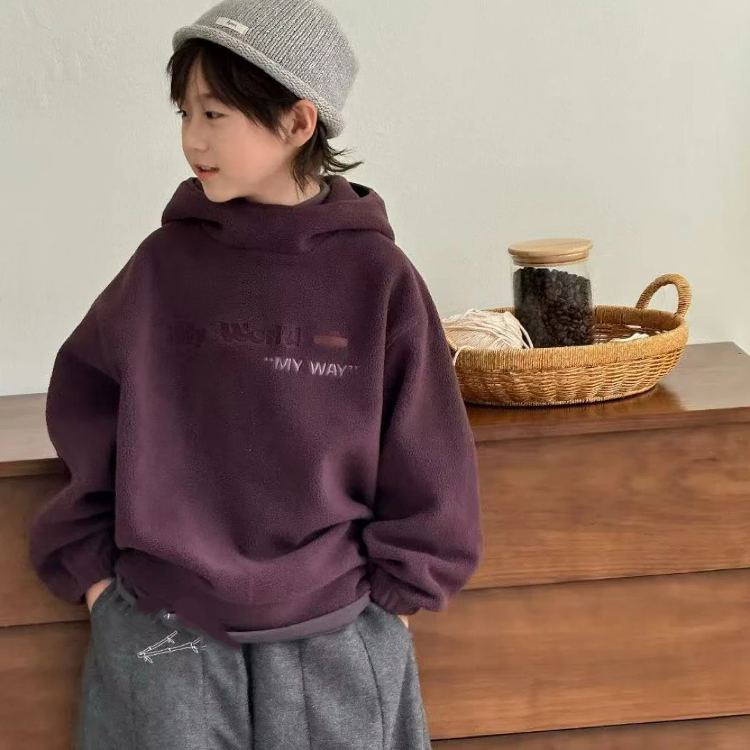 99009高端潮流时尚百搭潮品童装时尚卫衣A4-1-1