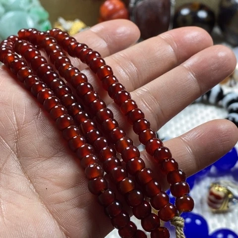 风***漠玛瑙/玉髓未镶嵌挂件