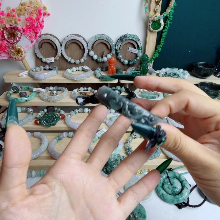 木质非金属桃*儿手镯