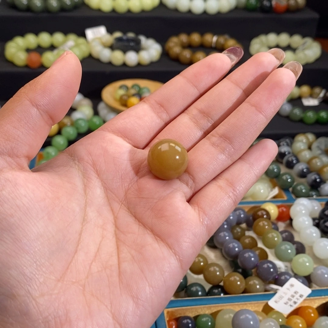 和田玉单珠未镶嵌Z16