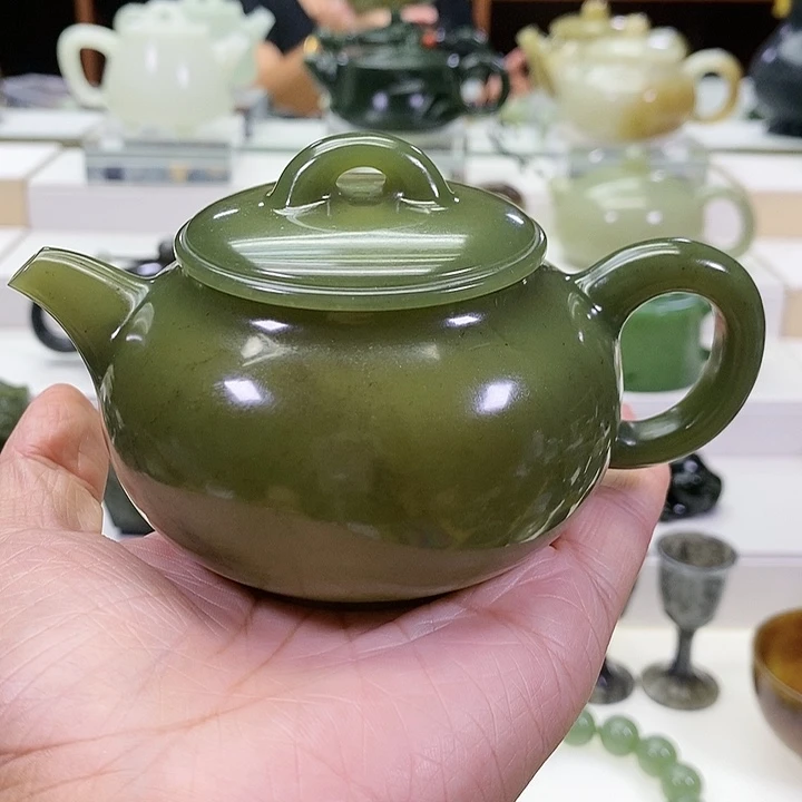 未镶嵌和田玉挂件9****1茶壶