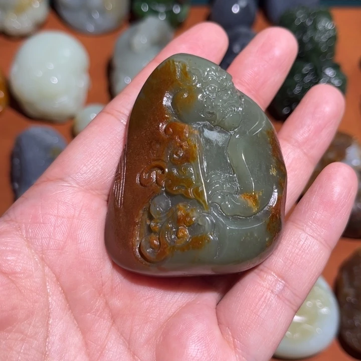 和田玉把件未镶嵌