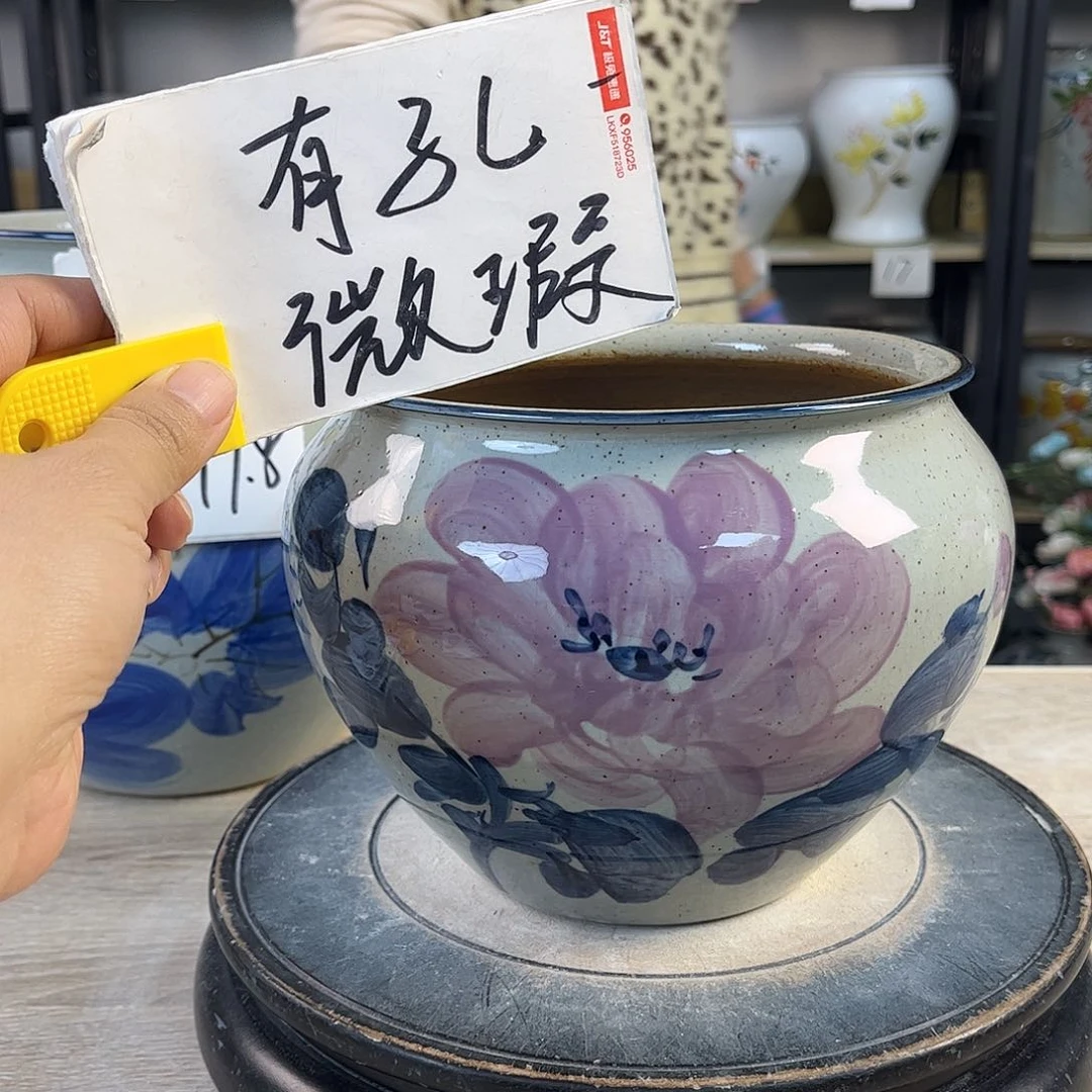 罐1cx景德镇陶瓷花盆