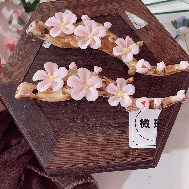 瓷片德化工厂陶瓷手工捏花
