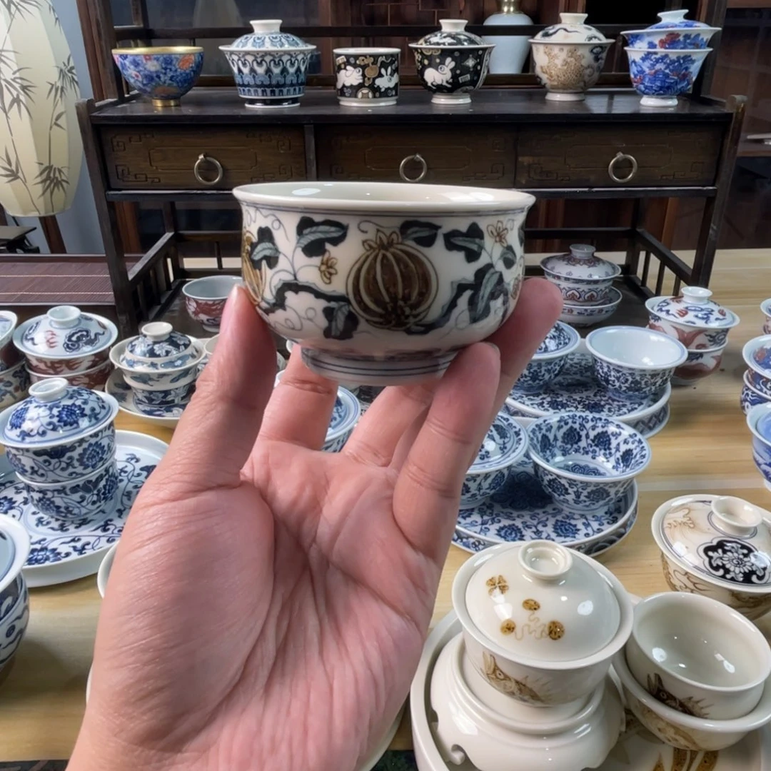 景德镇手工手绘茶具