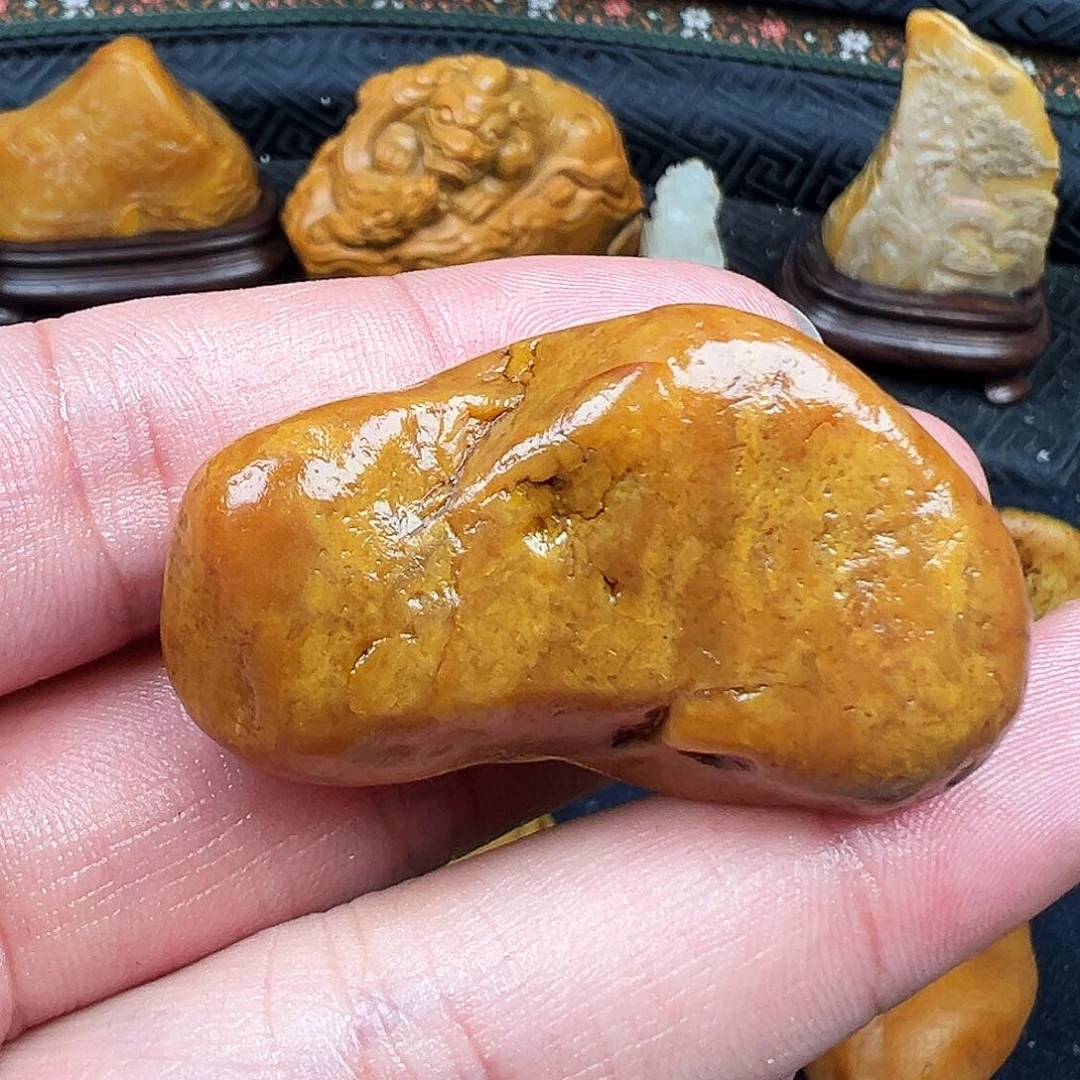 往***首寿山石印石寿山石