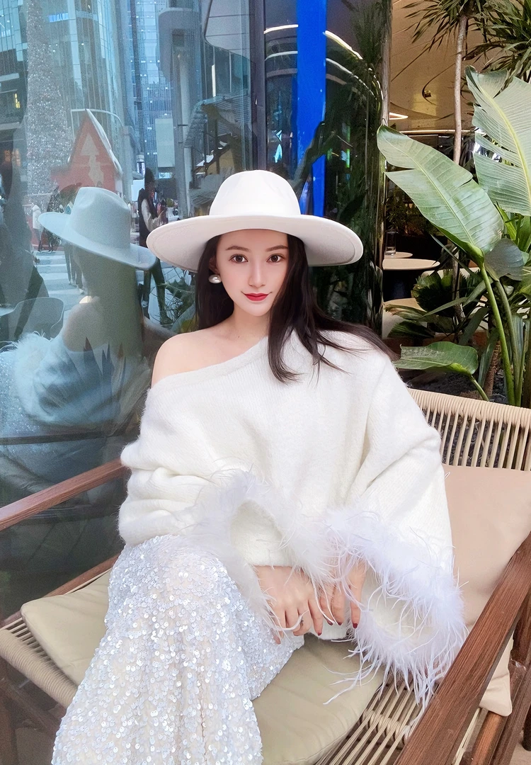 【JUN·BABY定制】套头厚款长袖毛针织衫轻奢女装百搭毛衣开衫气质