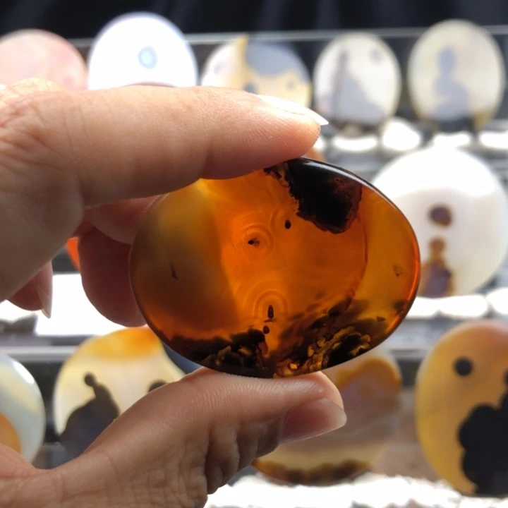 合金玛瑙/玉髓珠宝奇石052